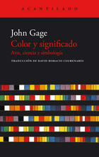 Color y significado - John Gage - Acantilado