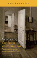 Confusión de sentimientos - Stefan Zweig - Acantilado Confusión de sentimientos - Stefan Zweig - Acantilado