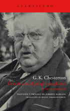 Correr tras el propio sombrero - G. K. Chesterton - Acantilado