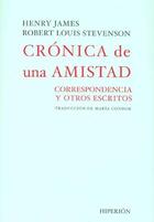 Crónica de una amistad - Henry James - Hiperión