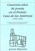 Cuarenta años de poesía en el Premio Casa de las Américas -  AA.VV. - Hiperión