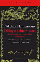 Dialogos sobre Mozart - Nikolaus Harnoncourt - Acantilado