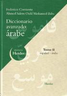 Diccionario avanzado Árabe, Español - Árabe (70.000 entradas) - Federico Corriente - Herder