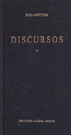 Discursos V (262) - Elio Arístides - Gredos