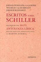 Escritos sobre Schiller -  AA.VV. - Hiperión