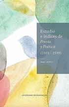 Estudio e índices de Poesía y Poética (1988-1999) - Isaac Canton - Ibero