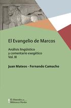 El Evangelio de Marcos Vol. III -  AA.VV. - Herder