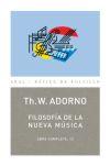 Filosofía de la nueva música - Theodor W. Adorno - Akal