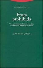 Fruta prohibida - Juan-Ramón Capella - Trotta