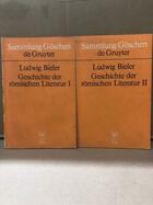 Geschichte der römischen Literatur Volumen I y II  -  AA.VV. - Otras editoriales