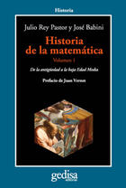 Historia de la matemática Volumen I - José Babini - Gedisa