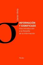 Información y significado - Javier Anta Pulido - Herder Información y significado - Javier Anta Pulido - Herder