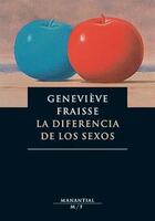 La diferencia de los sexos - Geneviève Fraisse - Manantial