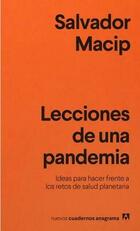 Lecciones de una pandemia - Salvador Macip - Anagrama