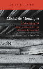Los ensayos - Michel de Montaigne - Acantilado Los ensayos - Michel de Montaigne - Acantilado
