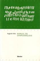 Manual de grafoanálisis - Augusto  Vels - Herder