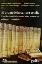 El Orden de la cultura escrita -  AA.VV. - Editorial Gedisa