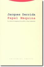 Papel Máquina - Jacques Derrida - Trotta