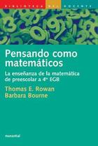 Pensando como matemáticos - Thomas Rowan - Manantial