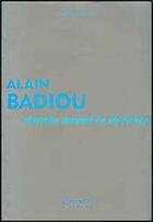 Pequeño manual de inestética - Alain Badiou - Prometeo