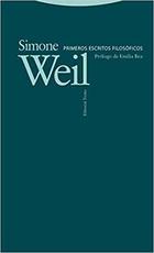 Primeros escritos filosóficos - Simone Weil - Trotta