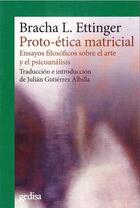 Proto-ética matricial -  AA.VV. - Gedisa