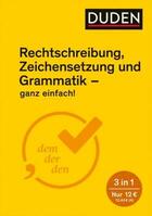 Ganz Einfach!  Rechtschreibung, Zeichensetzung Und Grammatik -  AA.VV. - DUDEN