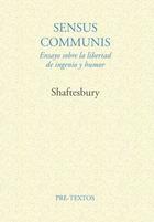 Sensus communis - Anthony Ashley Cooper (3er Conde de Shaftesbury) - Pre-Textos