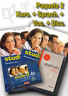 Studio d A2 Paquete 2 - Curso, Ejerc., Voc. Y Dic. -  AA.VV. - Cornelsen