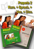 Studio d B1 Paquete 2 - Curso, Ejerc., Voc. Y Dic. -  AA.VV. - Cornelsen